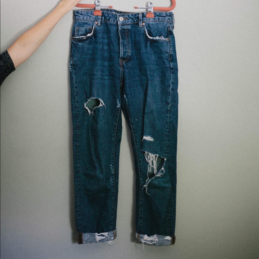 Bershka Ripped Jeans